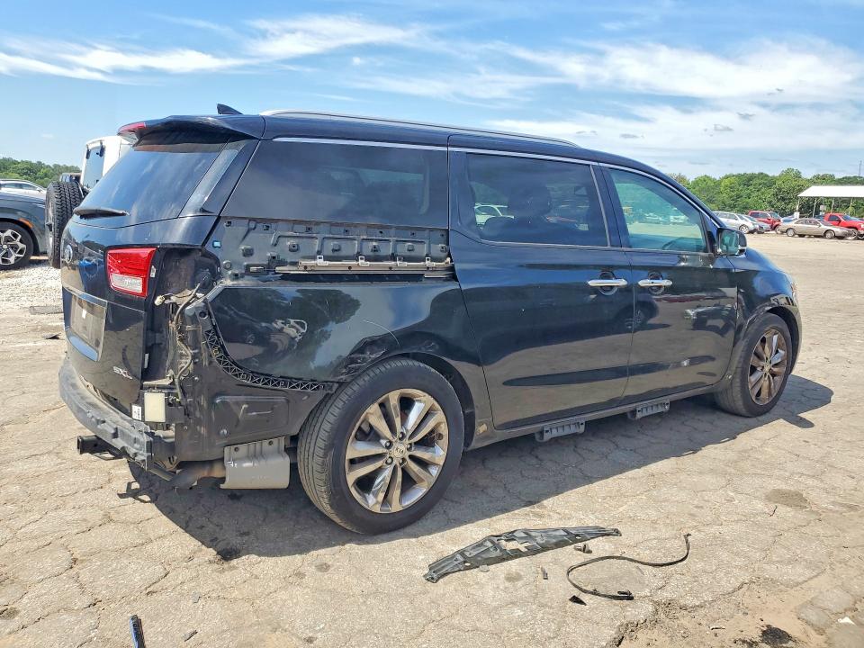 2017 Kia SEDONA VIN KNDME5C18H6334077 COPART salvage auction — FRONT END, Ga - Cert Of Title-Salvage, sold $2,950 on 2026-07-24 (photo 3)