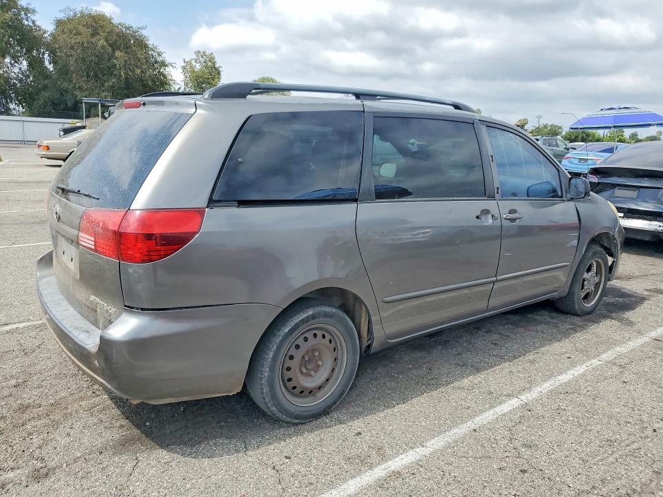 2005 Toyota Sienna VIN 5TDZA23C05S309591 COPART salvage auction — FRONT END, Ca - Dis/Dlr/Exp Only Clean Title, sold $525 on 2026-07-07 (photo 3)