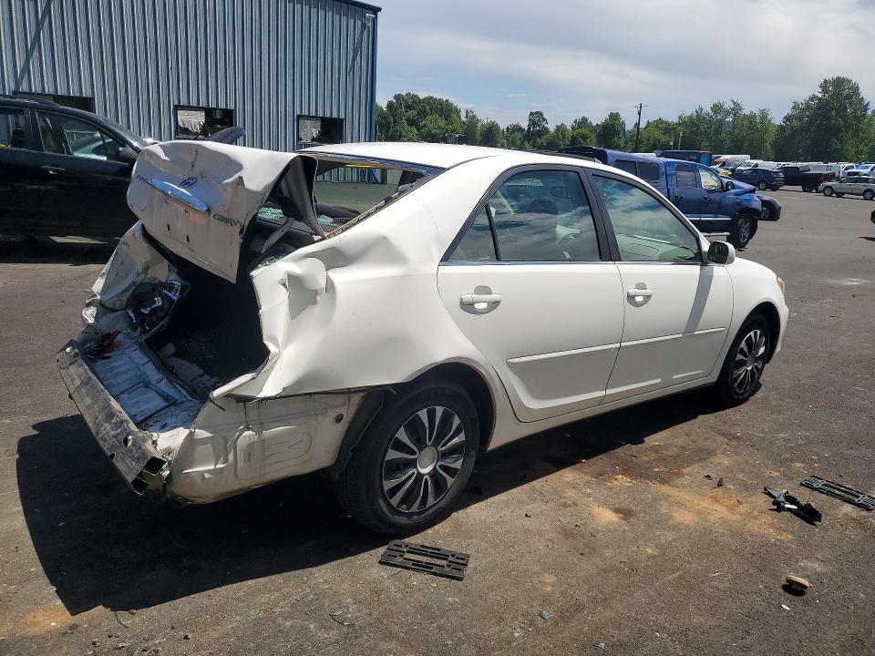 2005 Toyota Camry VIN JTDBE30K053021207 COPART salvage auction — REAR END, Wa - Bill Of Sale, sold $675 on 2026-07-06 (photo 3)