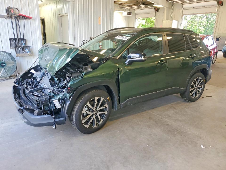 2025 Toyota Corolla cross VIN 7MUDAABG0SV122300 COPART salvage auction — FRONT END, Mn - Cert Of Title-Salvage, sold $4,400 on 2026-07-14 (photo 1)
