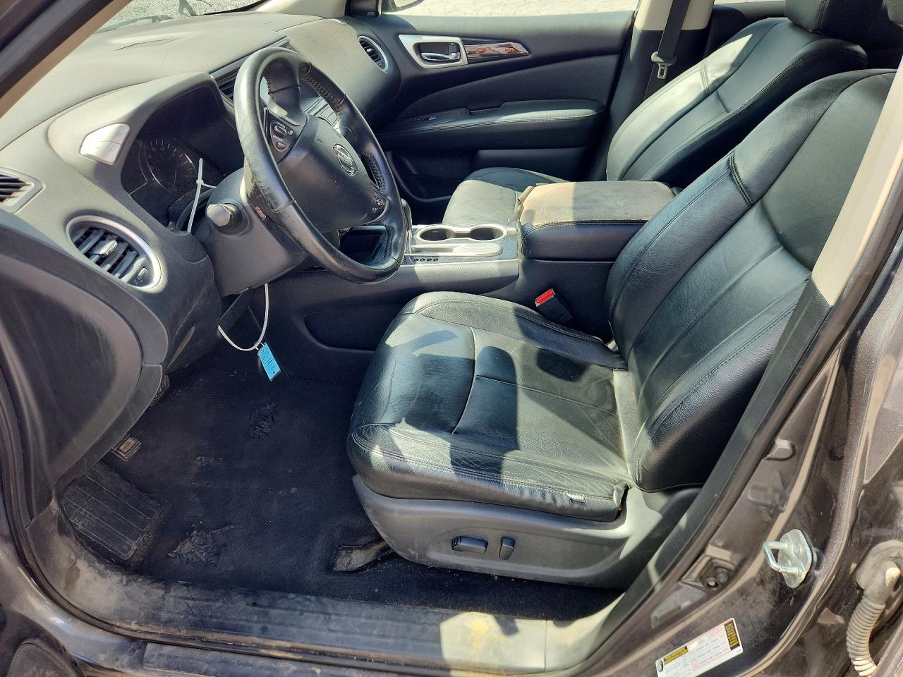 2019 Nissan Pathfinder VIN 5N1DR2MN8KC627566 COPART salvage auction — Front End, MS - CERTIFICATE OF TITLE, sold $2,400 on 2026-07-09 (photo 7)
