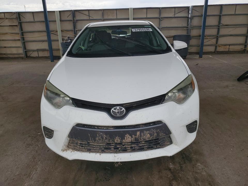 2015 Toyota Corolla VIN 5YFBURHE4FP331650 COPART salvage auction — SIDE, Tx - Salvage Vehicle Title, sold $950 on 2026-07-31 (photo 5)