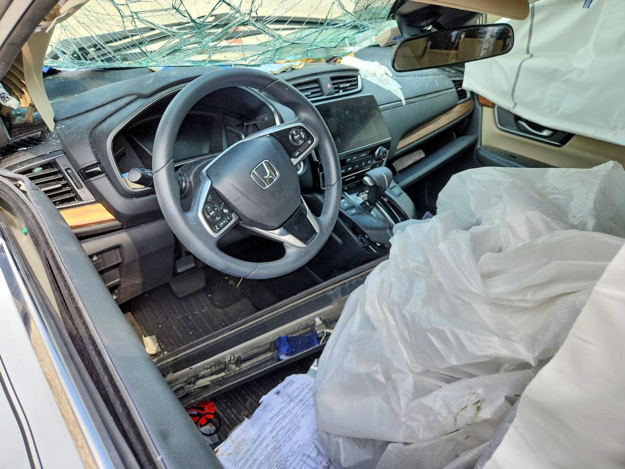 2020 Honda CR-V VIN 2HKRW1H57LH411494 COPART salvage auction — All Over, TX - SALVAGE VEHICLE TITLE (P), sold $3,100 on 2026-07-09 (photo 8)
