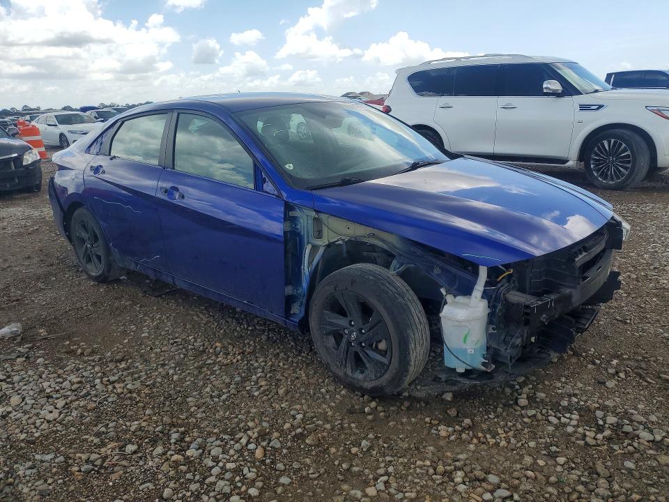 2023 Hyundai Elantra VIN KMHLM4AG1PU530285 COPART salvage auction — FRONT END, Tx - Salvage Vehicle Title, sold $4,750 on 2026-07-13 (photo 4)