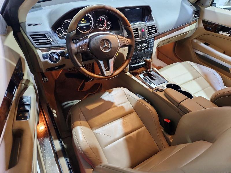 2013 Mercedes-benz E-klasse VIN WDDKK5KF6DF189053 COPART salvage auction — WATER/FLOOD, Wv - Salvage Cert - Flood Damaged, sold $2,500 on 2026-08-11 (photo 8)