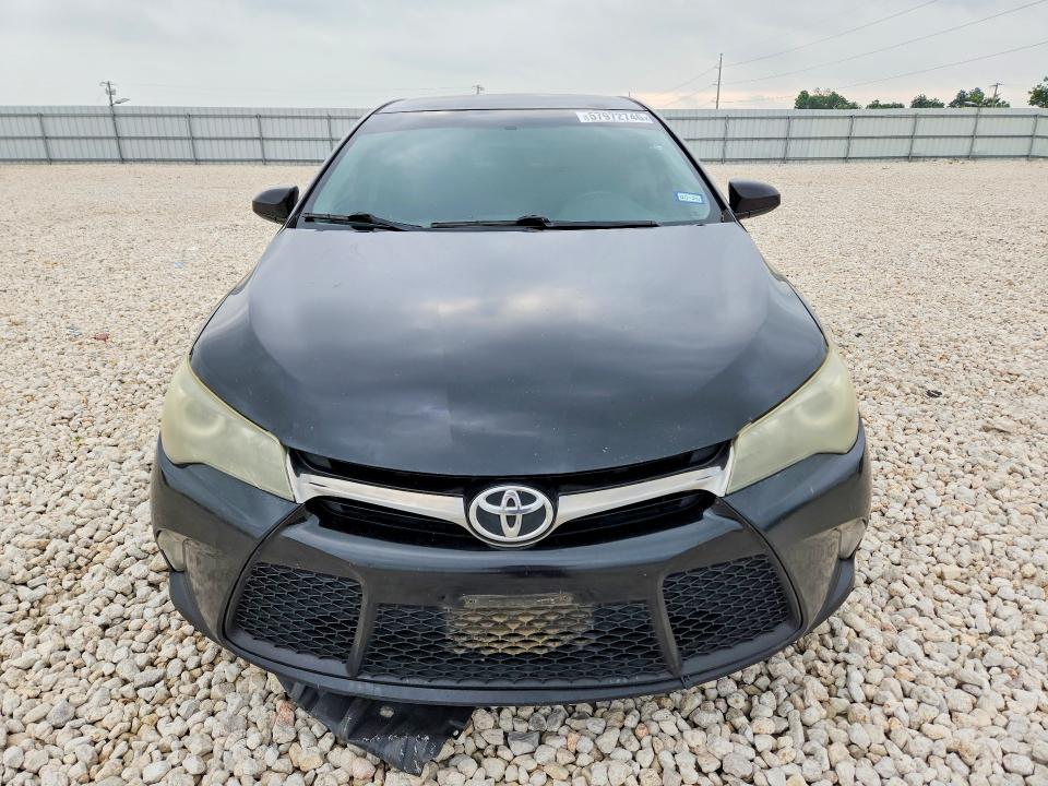 2015 Toyota Camry VIN 4T1BF1FK5FU970431 COPART salvage auction — REAR END, Tx - Salvage Vehicle Title, sold $2,250 on 2026-07-09 (photo 5)