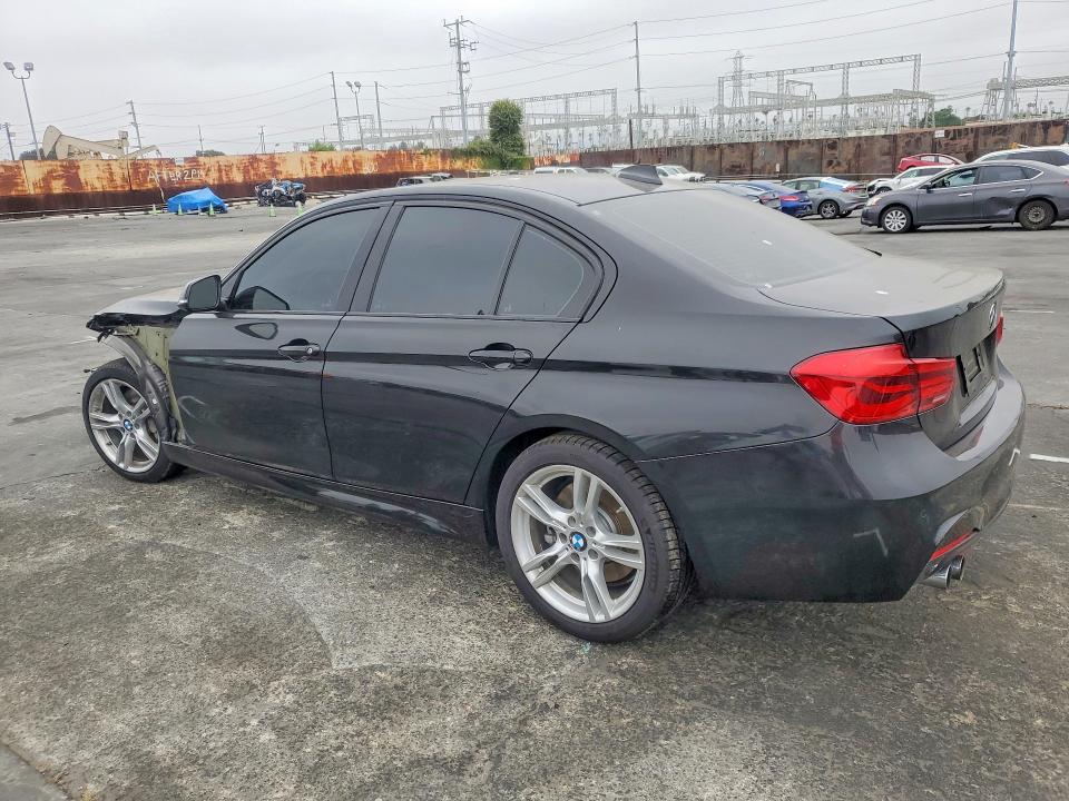 2017 BMW 3er VIN WBA8B9G52HNU51705 COPART salvage auction — FRONT END, Ca - Salvage Certificate, sold $6,600 on 2026-08-05 (photo 2)