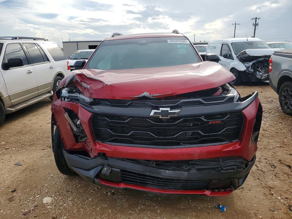 2025 Chevrolet Equinox VIN 3GNAXTEG7SL108166 COPART salvage auction — FRONT END, Tx - Salvage Vehicle Title (P), sold $10,500 on 2026-07-02 (photo 5)