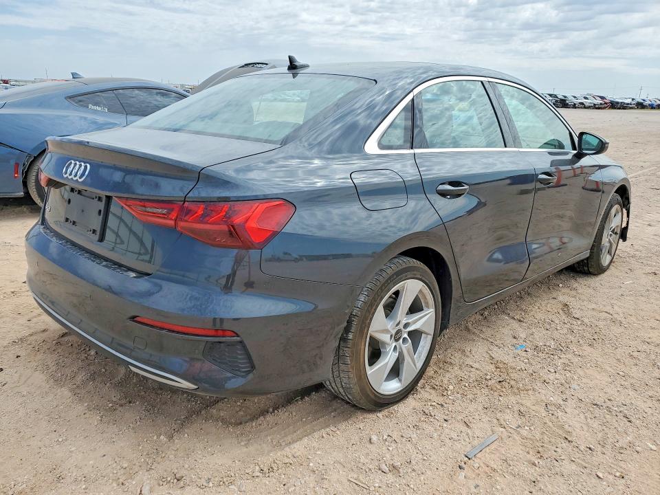 2024 Audi A3 VIN WAUAUDGY5RA070240 COPART salvage auction — FRONT END, Tx - Certificate Of Title, sold $5,800 on 2026-07-29 (photo 3)