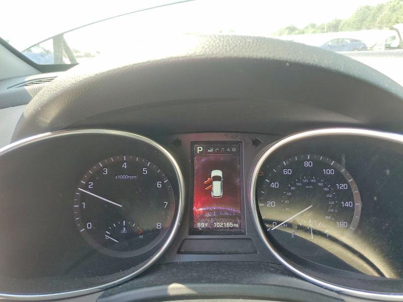 2017 Hyundai Santa fe VIN KM8SR4HF0HU209298 COPART salvage auction — MINOR DENT/SCRATCHES, Ga - Certificate Of Title, sold $5,500 on 2026-07-08 (photo 9)