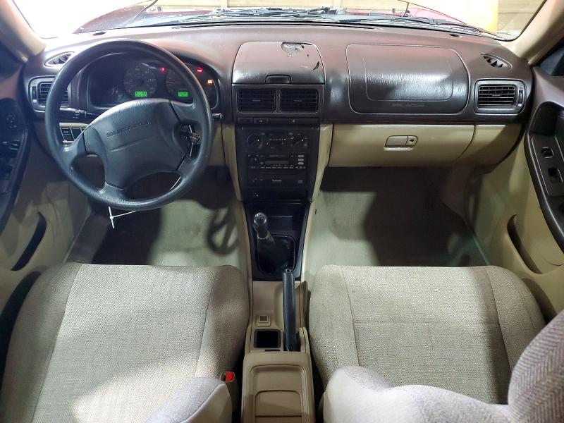 2002 Subaru Forester VIN JF1SF63592G754371 COPART salvage auction — REAR END, Tn - Salvage Certificate, sold $425 on 2026-07-28 (photo 8)
