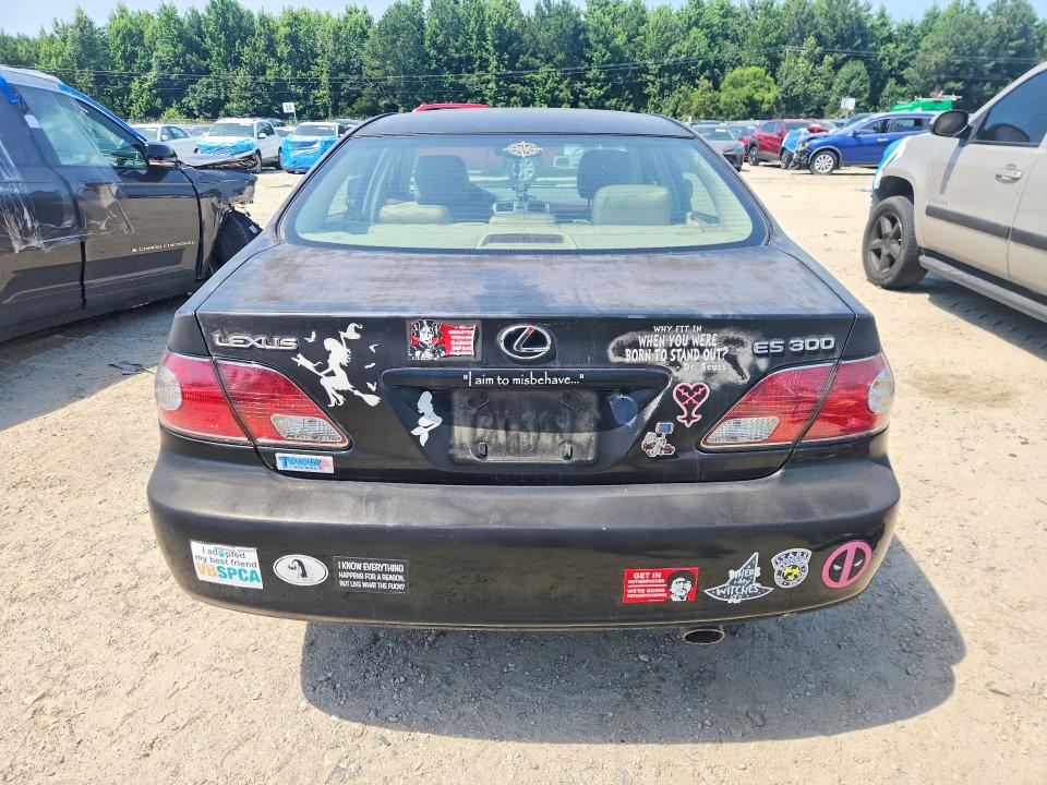 2003 Lexus ES VIN JTHBF30G730148607 COPART salvage auction — SIDE, Va - Certificate Of Title, sold $500 on 2026-07-14 (photo 6)