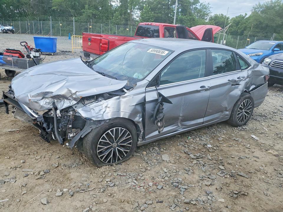 2021 Volkswagen Jetta VIN 3VWC57BU6MM037495 COPART salvage auction — FRONT END, Fl - Certificate Of Destruction, sold $1,500 on 2026-07-14 (photo 1)