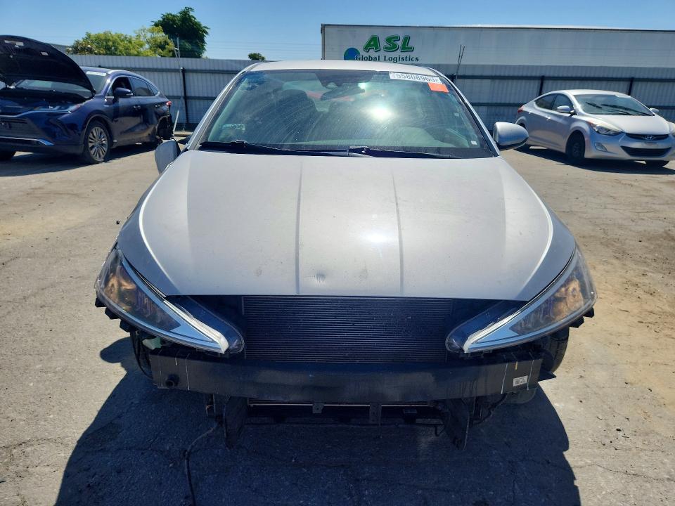 2020 Hyundai Elantra VIN KMHD84LF6LU011983 COPART salvage auction — FRONT END, Ca - Salvage Certificate, sold $1,850 on 2026-07-17 (photo 5)