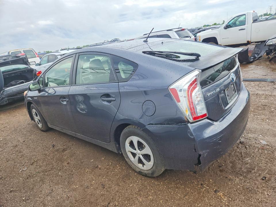 2012 Toyota Prius VIN JTDKN3DU3C1537310 COPART salvage auction — HAIL, Il - Salvage Certificate, sold $875 on 2026-07-23 (photo 2)