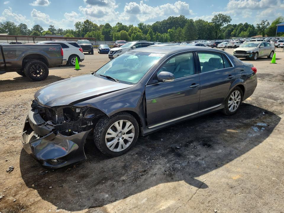 2012 Toyota Avalon VIN 4T1BK3DB3CU456681 COPART salvage auction — FRONT END, Ms - Cert Of Title-Salvaged, sold $850 on 2026-07-31 (photo 1)