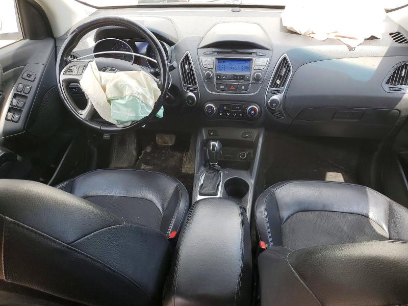 2014 Hyundai Tucson VIN KM8JUCAG6EU792589 COPART salvage auction — FRONT END, ON - PERMIT SALVAGE, sold $750 on 2026-07-16 (photo 8)