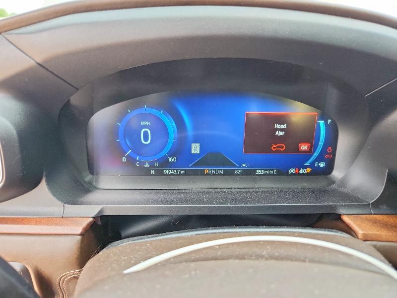 2021 Ford Explorer VIN 1FM5K7LC3MGC06159 COPART salvage auction — SIDE, Tx - Salvage Vehicle Title, sold $8,900 on 2026-07-29 (photo 9)