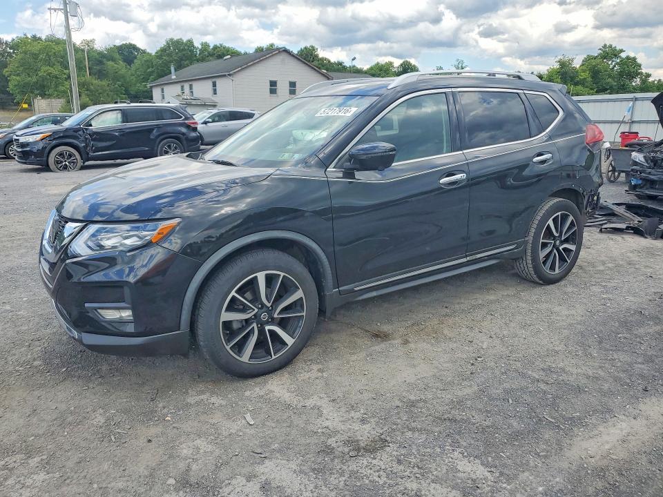 2018 Nissan Rogue VIN JN8AT2MV5JW329731 COPART salvage auction — REAR END, Salvage Title, sold $4,500 on 2026-07-16 (photo 1)