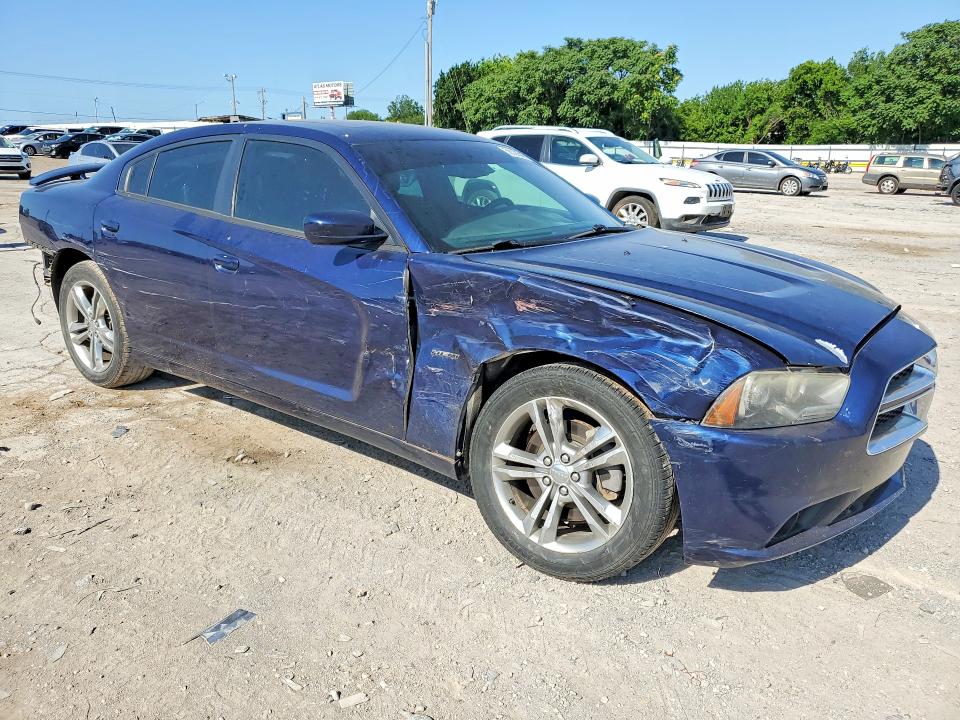2014 Dodge Charger VIN 2C3CDXDT2EH117519 COPART salvage auction — REAR END, Ok - Cert Of Title-Salvage, sold $3,150 on 2026-07-02 (photo 4)
