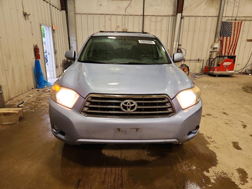 2008 Toyota Highlander VIN JTEES43A182090413 COPART salvage auction — HAIL, WI - CERTIFICATE OF TITLE, sold $925 on 2026-07-13 (photo 5)