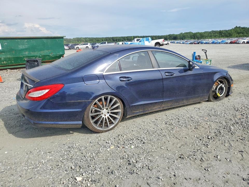 2013 Mercedes-benz Cls-klasse VIN WDDLJ7DB0DA083241 COPART salvage auction — UNDERCARRIAGE, Sc - Certificate Of Title (P), sold $4,450 on 2026-07-08 (photo 3)