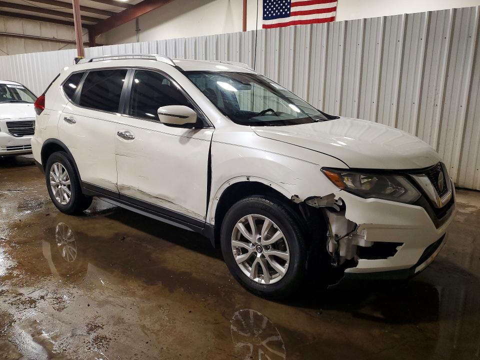 2020 Nissan Rogue VIN JN8AT2MV6LW141593 COPART salvage auction — FRONT END, Pa - Cert Of Salv-R=Reconstructed, sold $4,850 on 2026-07-10 (photo 4)
