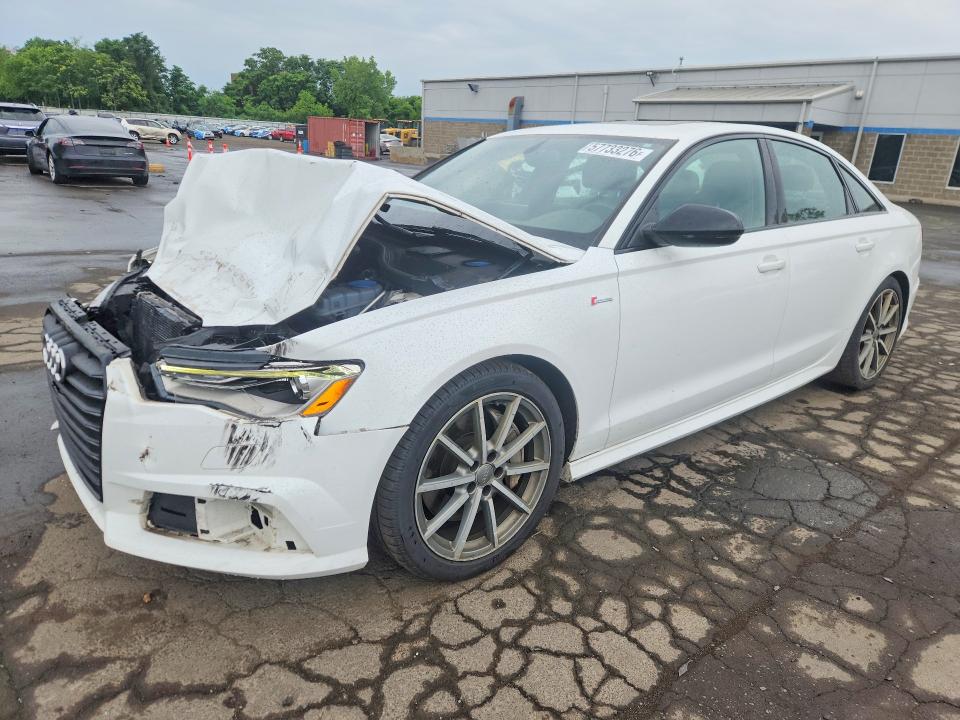 2018 Audi A6 VIN WAUF3AFC9JN106005 COPART salvage auction — FRONT END, Ct - Cert Of Title-Salvage, sold $3,400 on 2026-07-31 (photo 1)