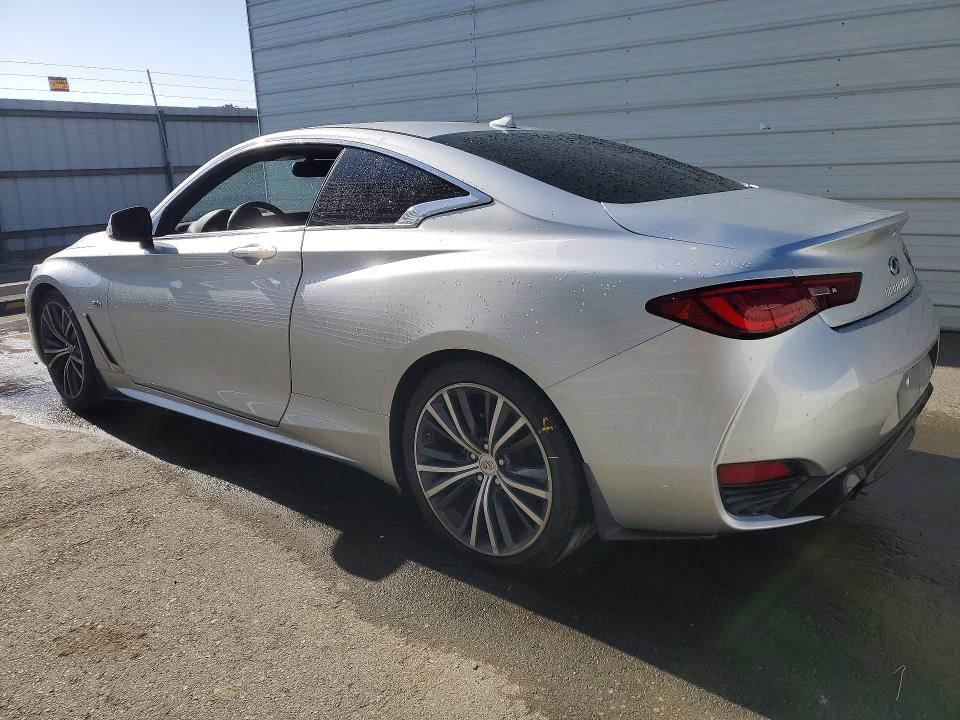 2017 Infiniti Q60 VIN JN1EV7EK1HM363778 COPART salvage auction — MINOR DENT/SCRATCHES, Ca - Certificate Of Title, sold $10,300 on 2026-07-14 (photo 2)