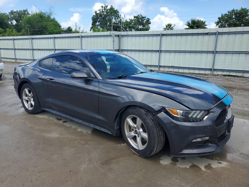 2017 Ford Mustang VIN 1FA6P8AM3H5249824 COPART salvage auction — FRONT END, TX - SALVAGE VEHICLE TITLE, sold $3,350 on 2026-07-30 (photo 4)