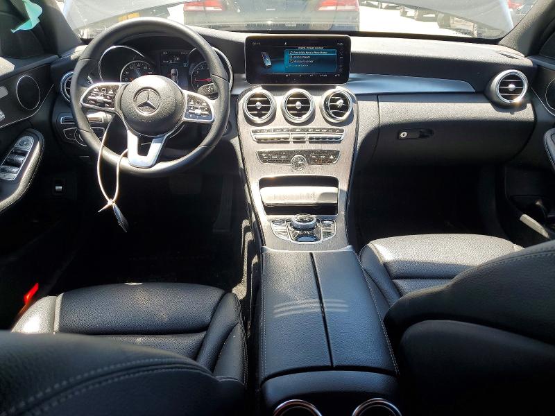 2020 Mercedes-benz C-klasse VIN WDDWF8DB6LR525721 COPART salvage auction — SIDE, Ca - Salvage Certificate, sold $7,200 on 2026-07-14 (photo 8)
