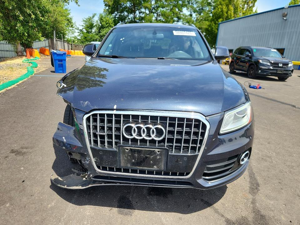 2017 Audi VIN WA1C2AFP1HA068759 COPART salvage auction — FRONT END, Or - Salvage Title Certificate, sold $2,800 on 2026-08-26 (photo 5)