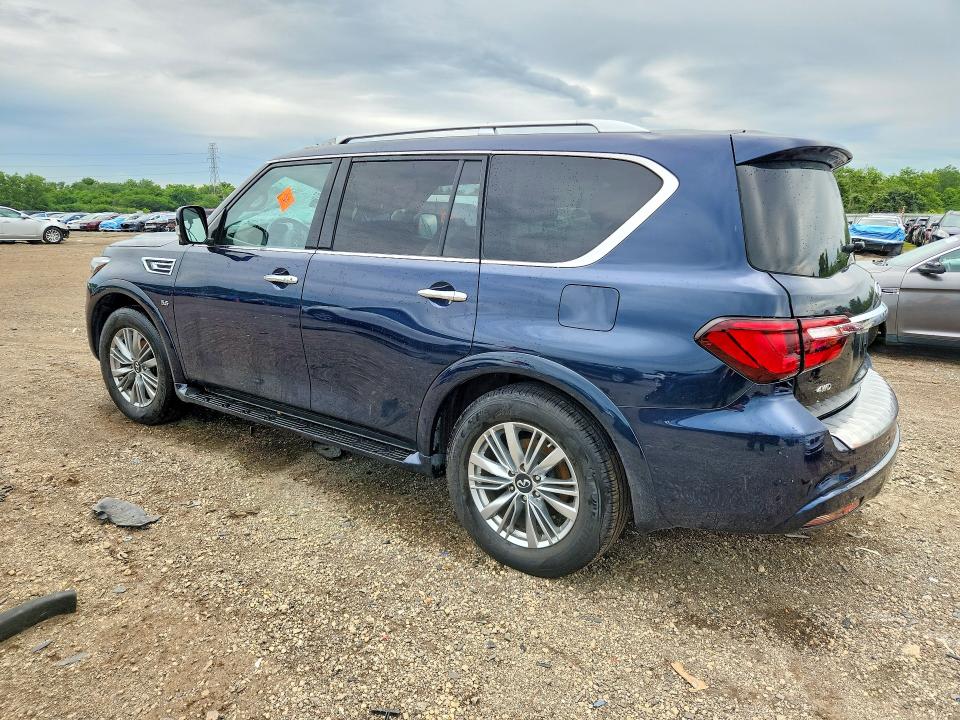 2020 Infiniti Qx80 VIN JN8AZ2NE0L9255407 COPART salvage auction — ROOF, Il - Salvage Certificate, sold $9,900 on 2026-07-29 (photo 2)