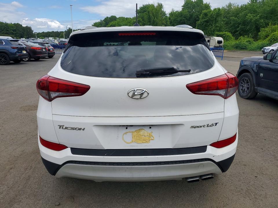2017 Hyundai Tucson VIN KM8J33A21HU271100 COPART salvage auction — MECHANICAL, Wv - Certificate Of Title, sold $4,900 on 2026-07-21 (photo 6)