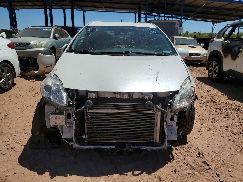 2013 Toyota Prius VIN JTDKN3DU8D0344481 COPART salvage auction — FRONT END, Az - Cert Of Title - Salvage, sold $3,350 on 2026-07-14 (photo 5)