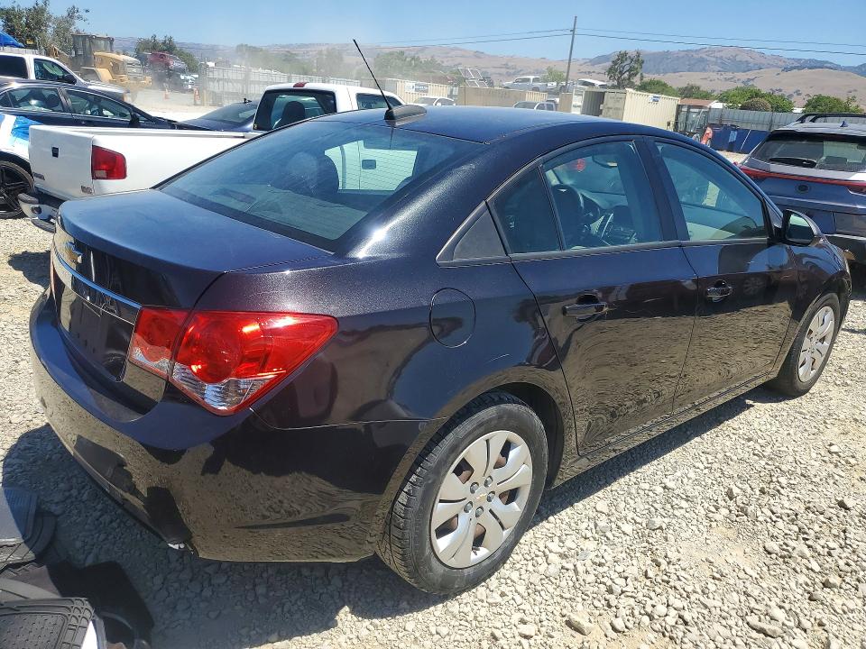 2016 Chevrolet Cruze VIN 1G1PC5SG0G7222237 COPART salvage auction — MECHANICAL, Ca - Dis/Dlr/Exp Only Clean Title, sold $550 on 2026-07-02 (photo 3)