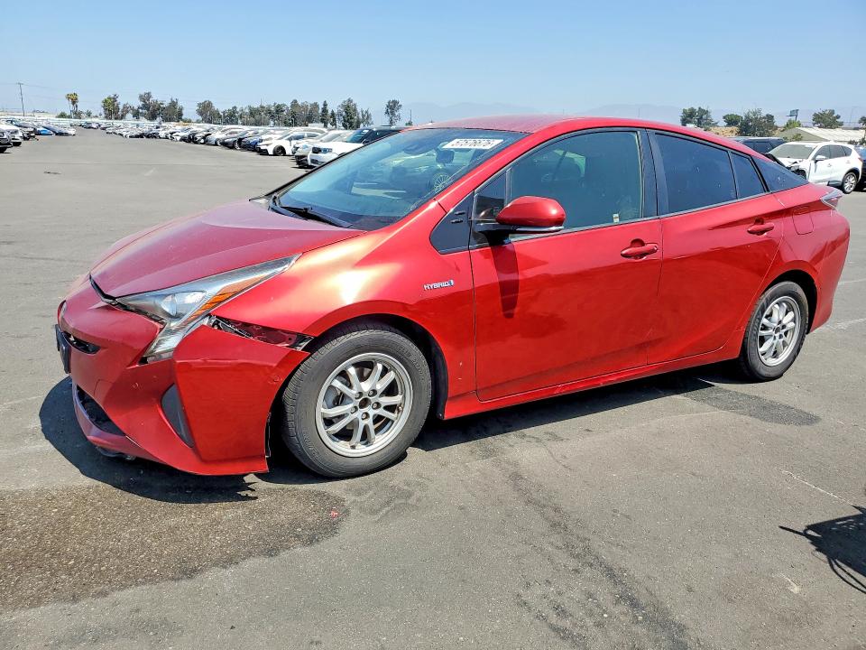 2017 Toyota Prius VIN JTDKBRFU1H3052992 COPART salvage auction — FRONT END, Ca - Salvage Certificate, sold $3,900 on 2026-07-27 (photo 1)
