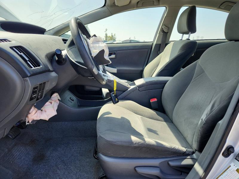 2011 Toyota Prius VIN JTDKN3DU5B5322096 COPART salvage auction — FRONT END, Ca - Salvage Certificate, sold $750 on 2026-07-28 (photo 7)