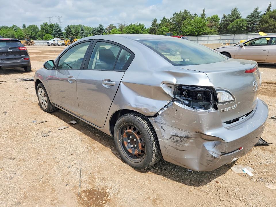 2013 Mazda 3 VIN JM1BL1TF5D1845321 COPART salvage auction — REAR END, Il - Salvage Certificate, sold $600 on 2026-07-16 (photo 2)