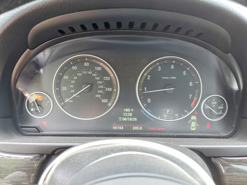 2014 BMW VIN WBA5B3C58ED535714 COPART salvage auction — MINOR DENT/SCRATCHES, Md - Cert Of Salvage < 75% Damage, sold $3,150 on 2026-07-02 (photo 9)