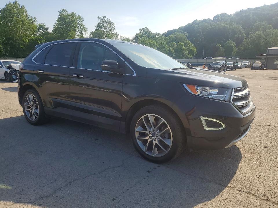 2015 Ford Edge VIN 2FMPK4K94FBB32970 COPART salvage auction — REAR END, Pa - Certificate Of Salvage, sold $3,300 on 2026-07-02 (photo 4)