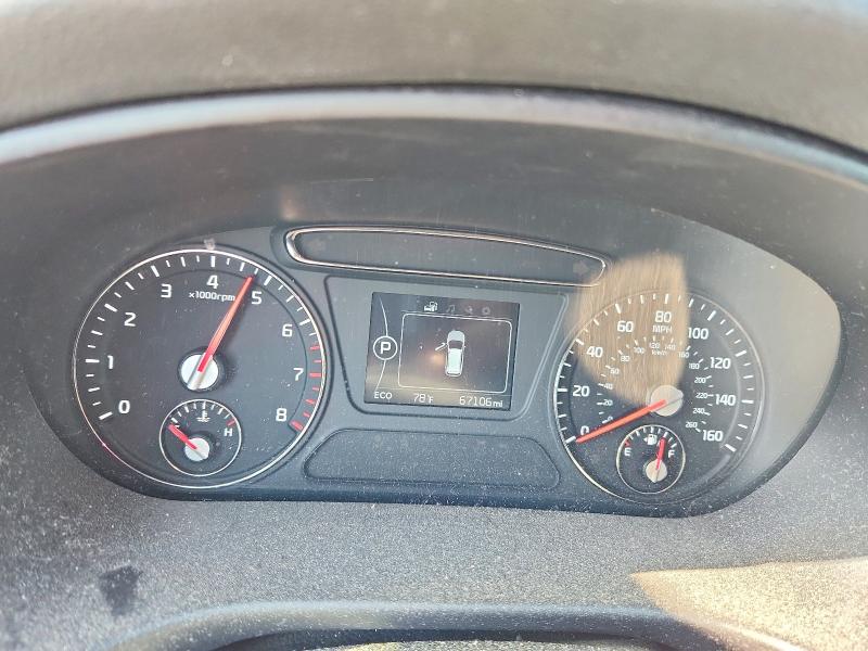 2018 Kia Sorento VIN 5XYPG4A35JG358796 COPART salvage auction — HAIL, OH - CERT OF TITLE-SALVAGE, sold $4,150 on 2026-07-02 (photo 9)