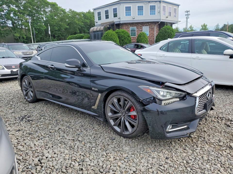 2018 Infiniti VIN JN1FV7EL7JM631333 COPART salvage auction — FRONT END, Ny - Mv-907A Salvage Certificate, sold $2,050 on 2026-07-17 (photo 4)