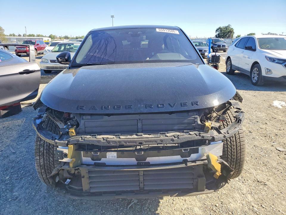 2020 Land rover RANGE ROVER VIN SALZP2FX0LH066050 COPART salvage auction — FRONT END, Ca - Salvage Certificate, sold $7,300 on 2026-07-14 (photo 5)