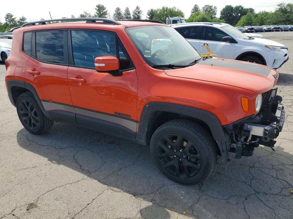 2019 Jeep Renegade VIN ZACNJBBB8KPJ84045 COPART salvage auction — FRONT END, Pa - Certificate Of Salvage, sold $1,450 on 2026-07-24 (photo 4)