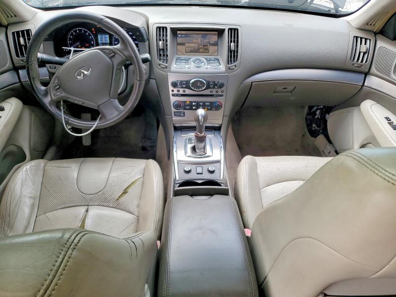 2012 Infiniti G VIN JN1DV6AR5CM730831 COPART salvage auction — MECHANICAL, Ky - Certificate Of Title, sold $150 on 2026-07-31 (photo 8)