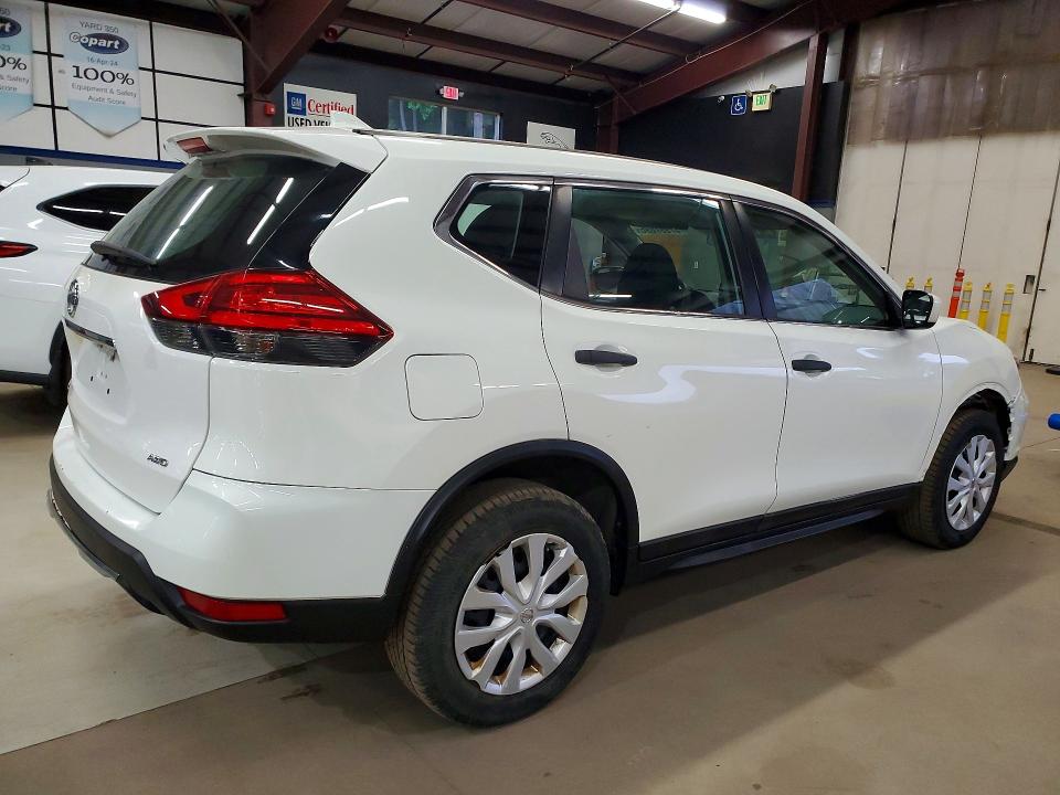 2017 Nissan Rogue VIN 5N1AT2MV8HC847643 COPART salvage auction — FRONT END, Va - Certificate Of Title, sold $2,050 on 2026-07-03 (photo 3)
