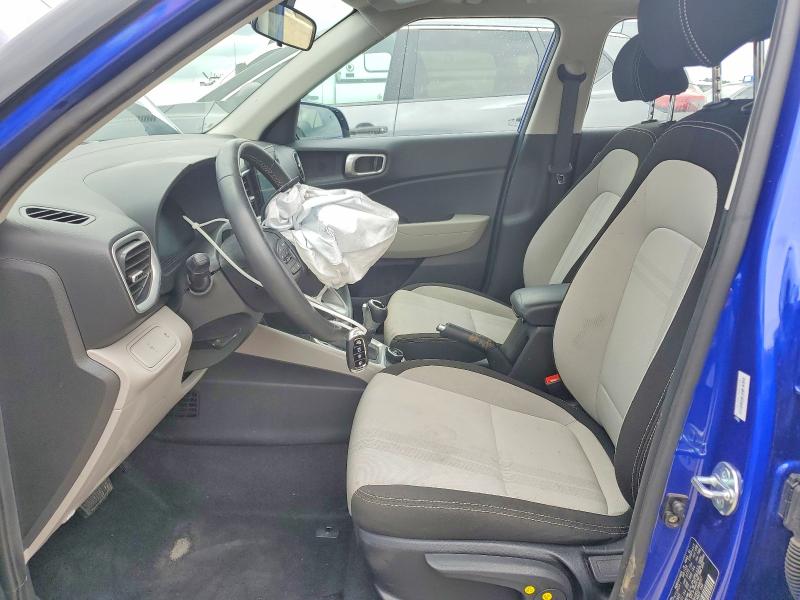 2025 Hyundai Venue VIN KMHRC8A38SU388057 COPART salvage auction — FRONT END, Tx - Salvage Vehicle Title, sold $1,850 on 2026-07-20 (photo 7)
