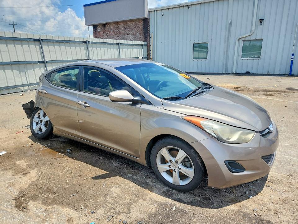 2013 Hyundai Elantra VIN 5NPDH4AE1DH326104 COPART salvage auction — REAR END, Al - Cert Of Title-Parts Only Salvg, sold $425 on 2026-07-09 (photo 4)