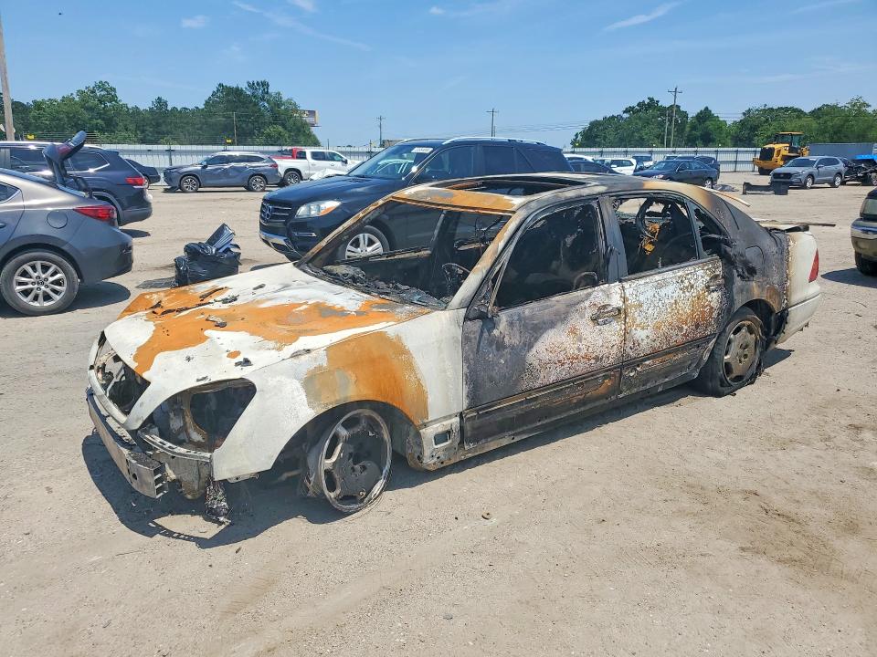 2002 Lexus Ls 430 VIN JTHBN30F020087335 COPART salvage auction — BURN, Al - Cert Of Title-Salvage Title, sold $225 on 2026-07-09 (photo 1)